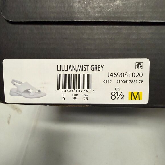 Naturalizer Lillian Women's Wedge Shoes Mist Grey Size 8.5 NEW - Picture 9 of 10